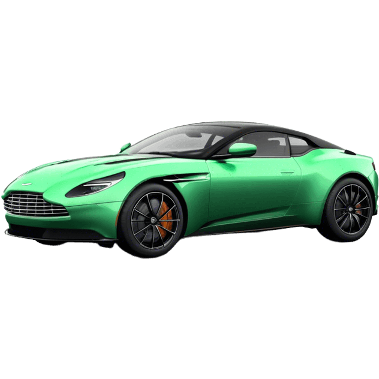 Aston Martin DB11 - Aston Martin (Model Year: 2022) (Iconic colour: Green) emoji