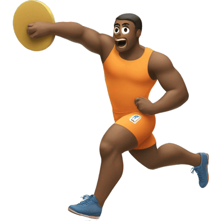 discus throwing emoji