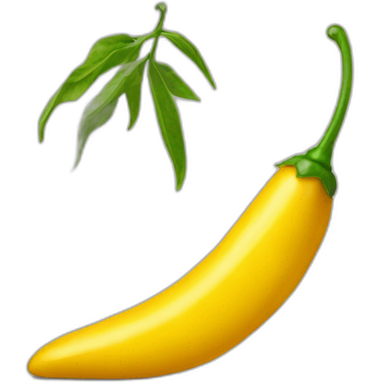 yellow chilli emoji