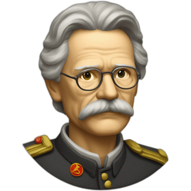 Le révolutionnaire communiste Léon Trotski emoji