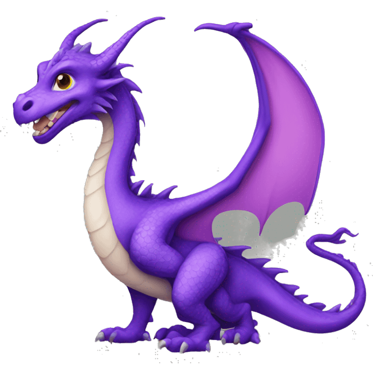 dragon violet emoji