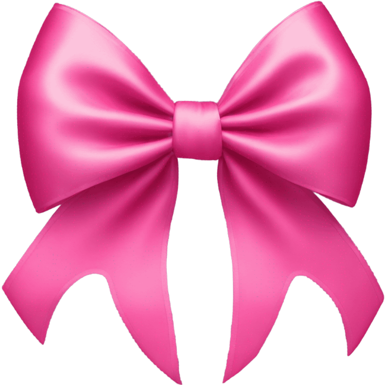 pink bow emoji