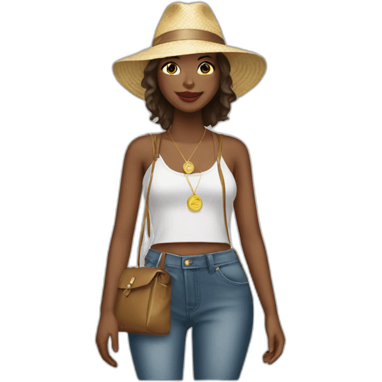 Money tourism fashion emoji