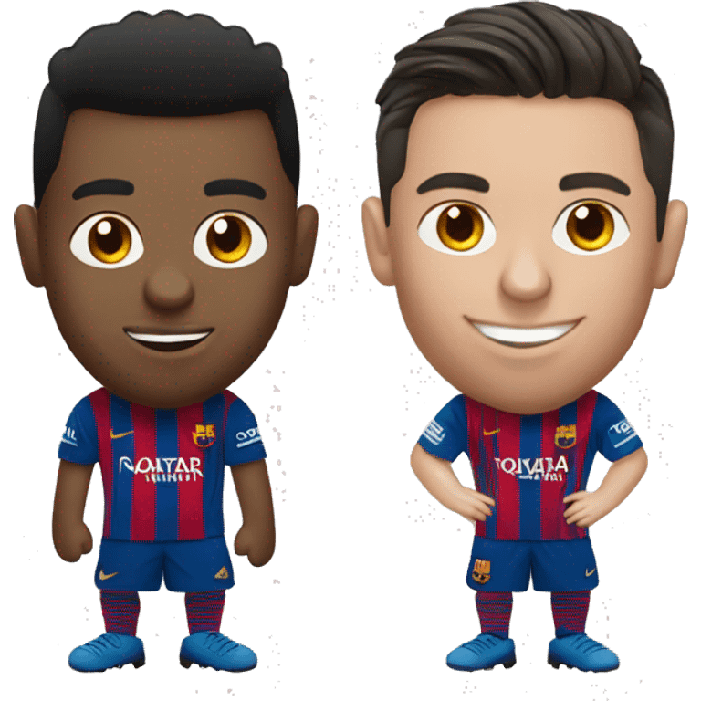 ronaldo+messi emoji