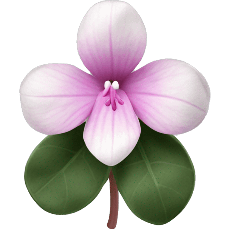 cyclamen single flower emoji