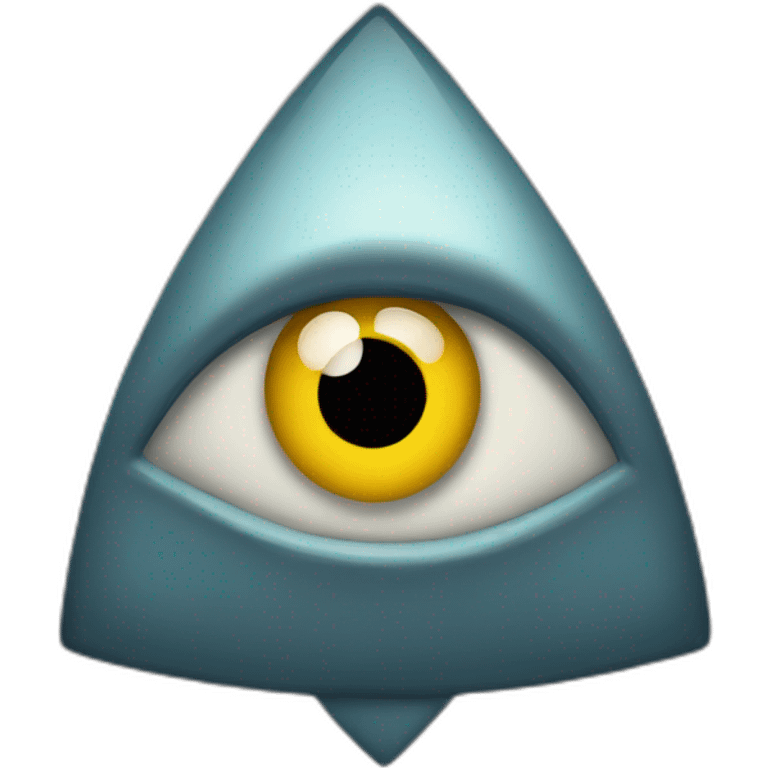 All seeing eye  emoji