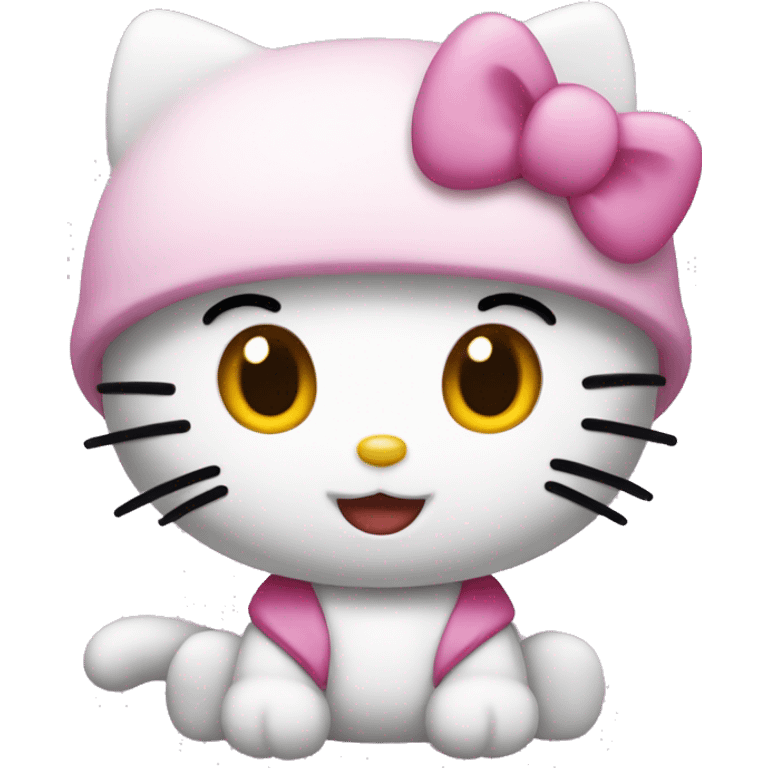 Hello kitty emoji