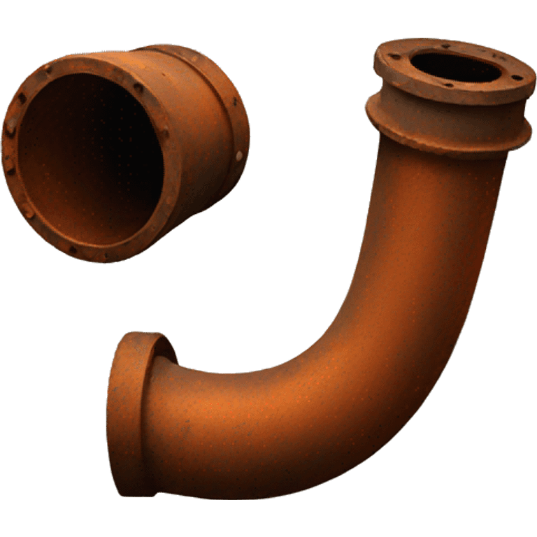 Rusty tailpipe emoji