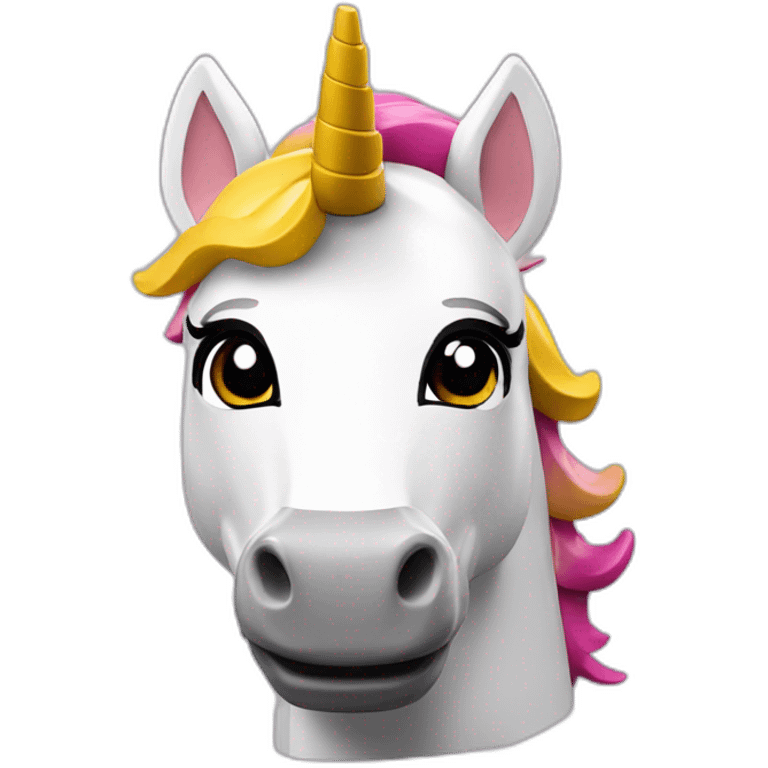 lego unicorn emoji