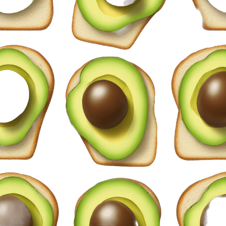 Avocado toast emoji