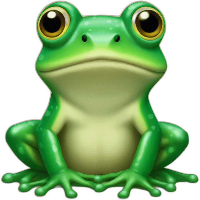 Holly frog emoji