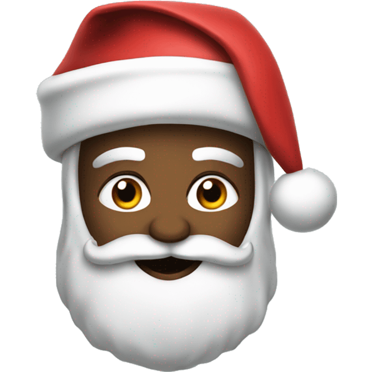 Santa whit slay emoji