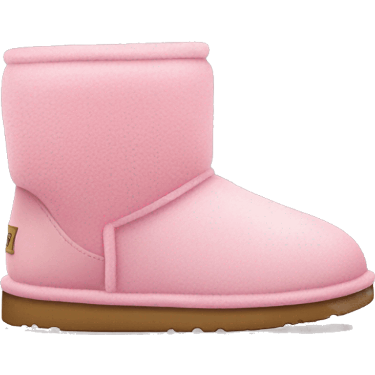 Pink ugg  emoji