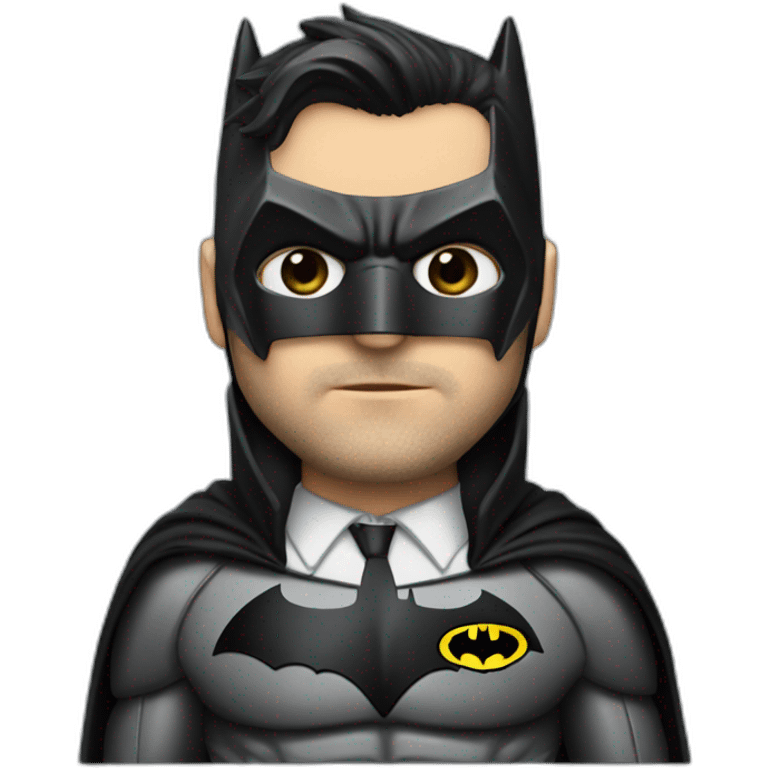 ben affleck batman suit emoji