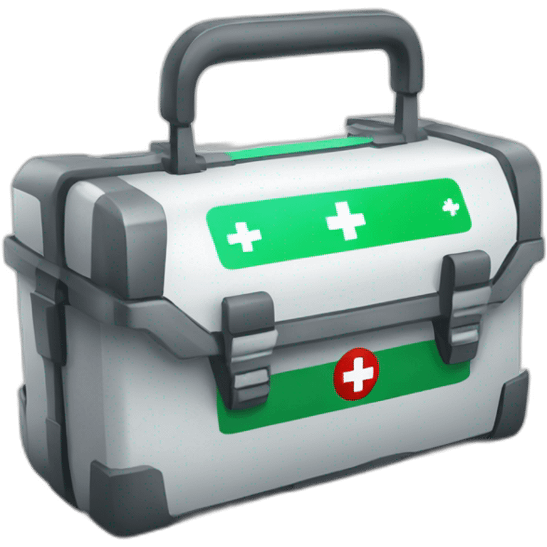 futuristic technological Field first aid kit emoji