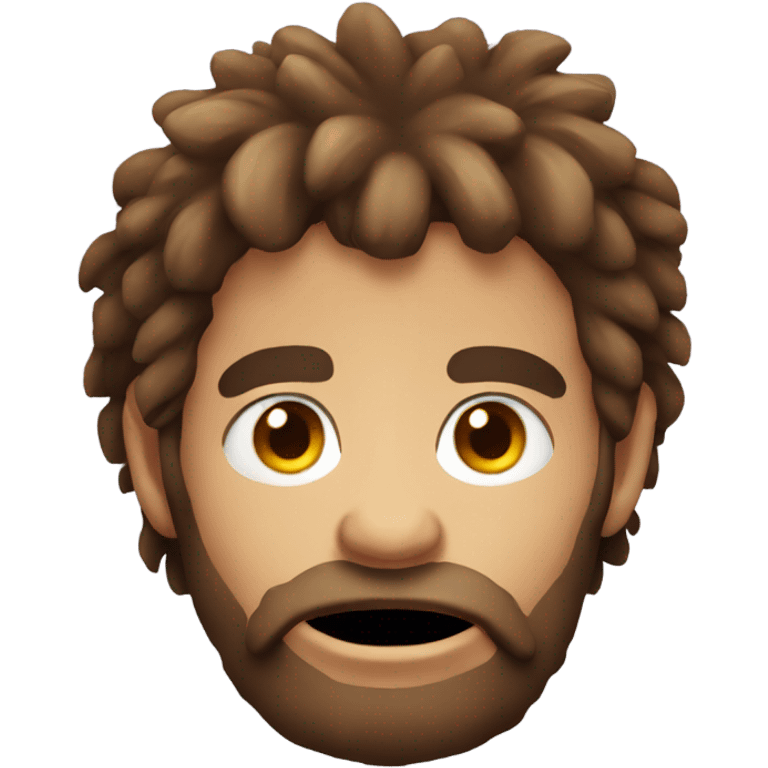 caveman head emoji