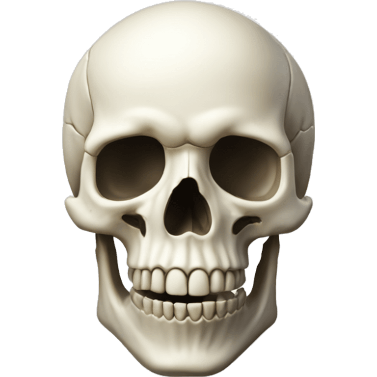 Skull whit physic formulario  emoji