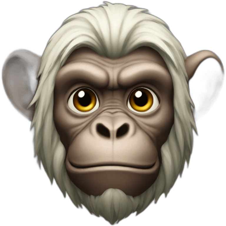 monkey on orc emoji