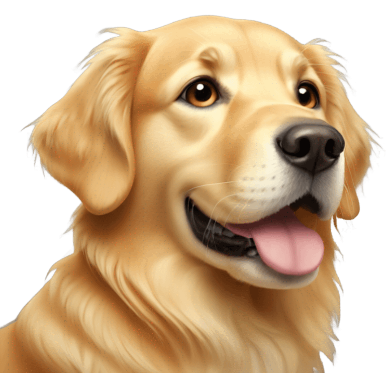 Golden retriever emoji