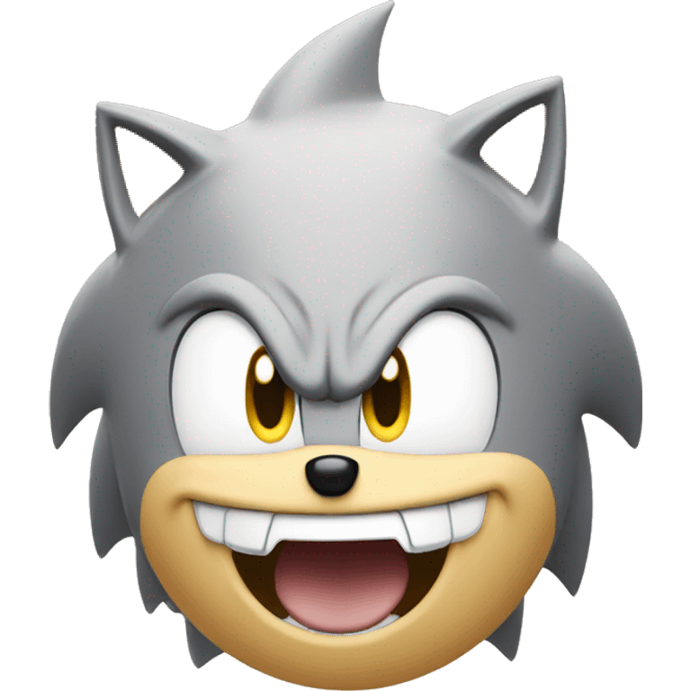 sonic giggling  emoji