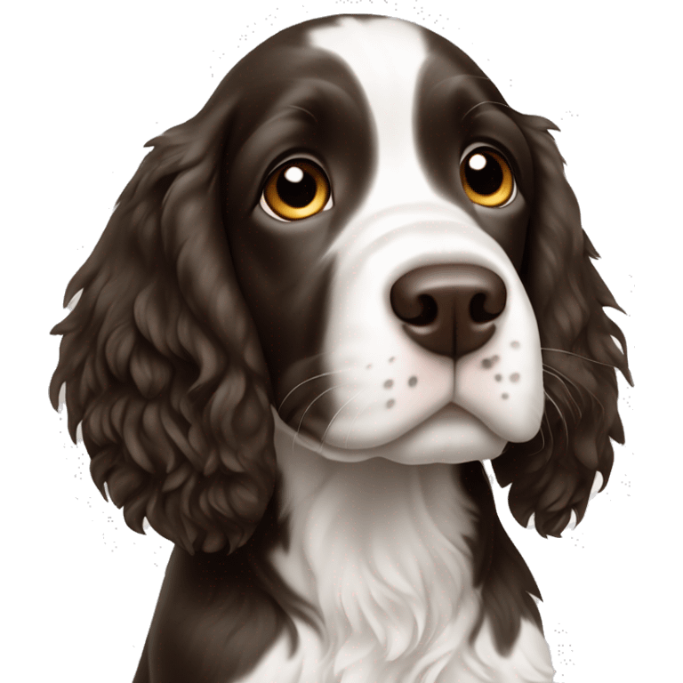 springer spaniel puppy emoji