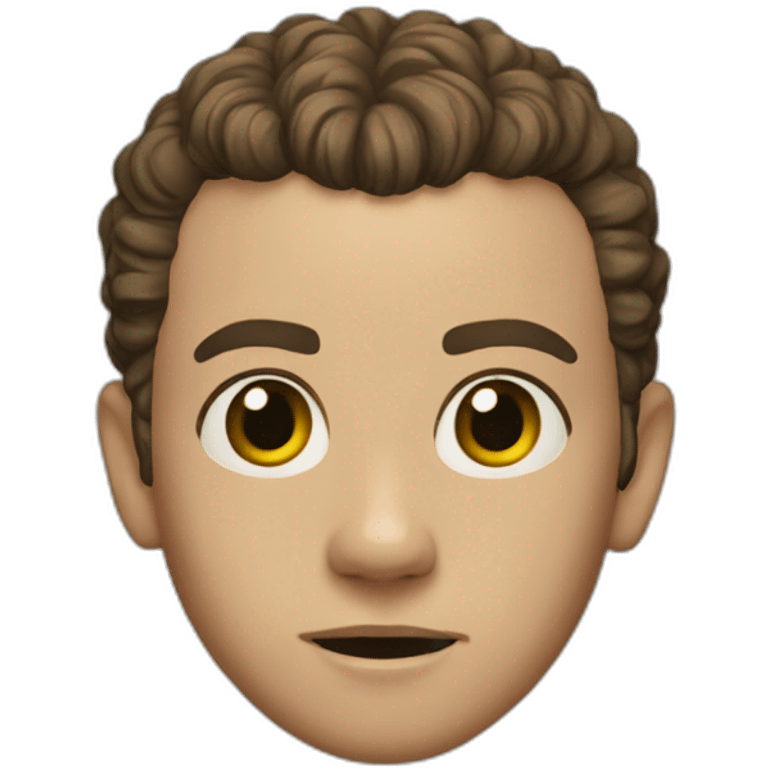 Eleven from stranger things emoji