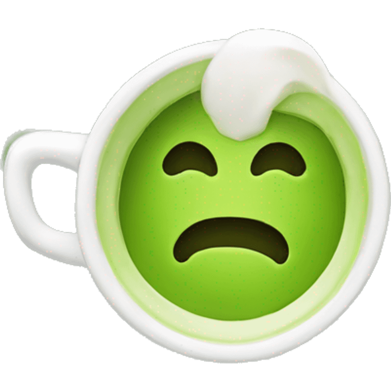 hot matcha emoji