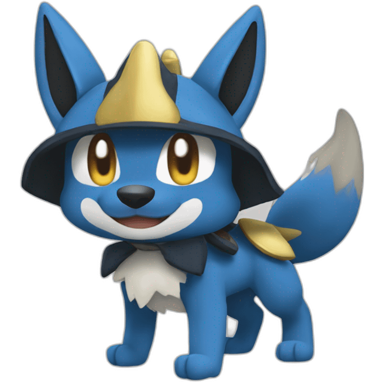 Lucario pokemon 2d emoji emoji