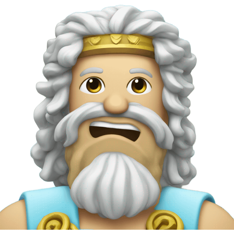 Zeus on a cruise emoji