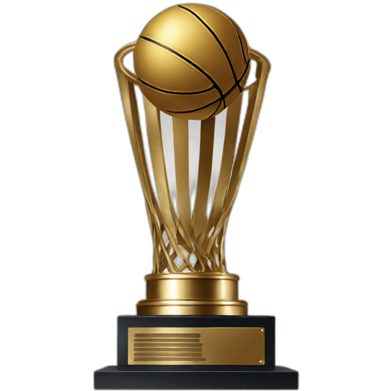 NBA trophy  emoji