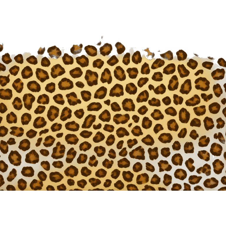 Leopard skin star emoji