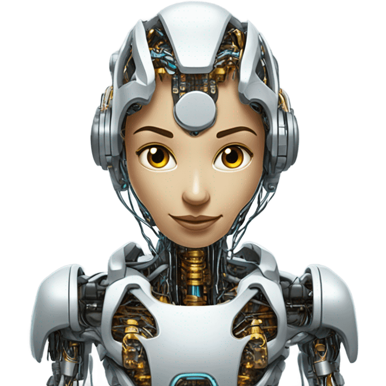 cyborg wich is intelligent emoji