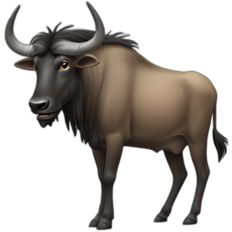 wildebeest emoji