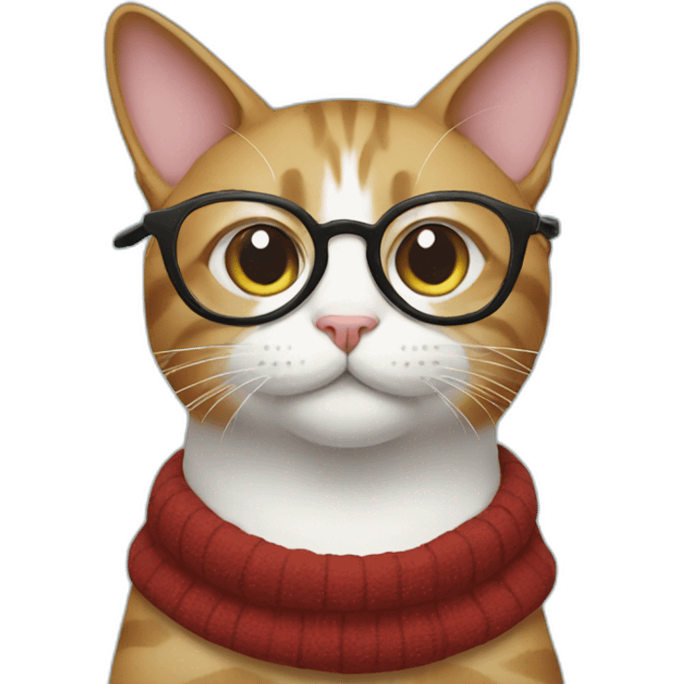 cat with glasses emoji