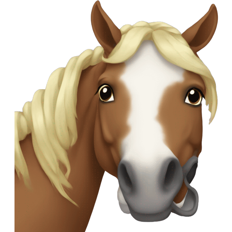 Gay horse emoji