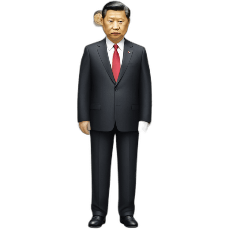 President Xi gigant body emoji