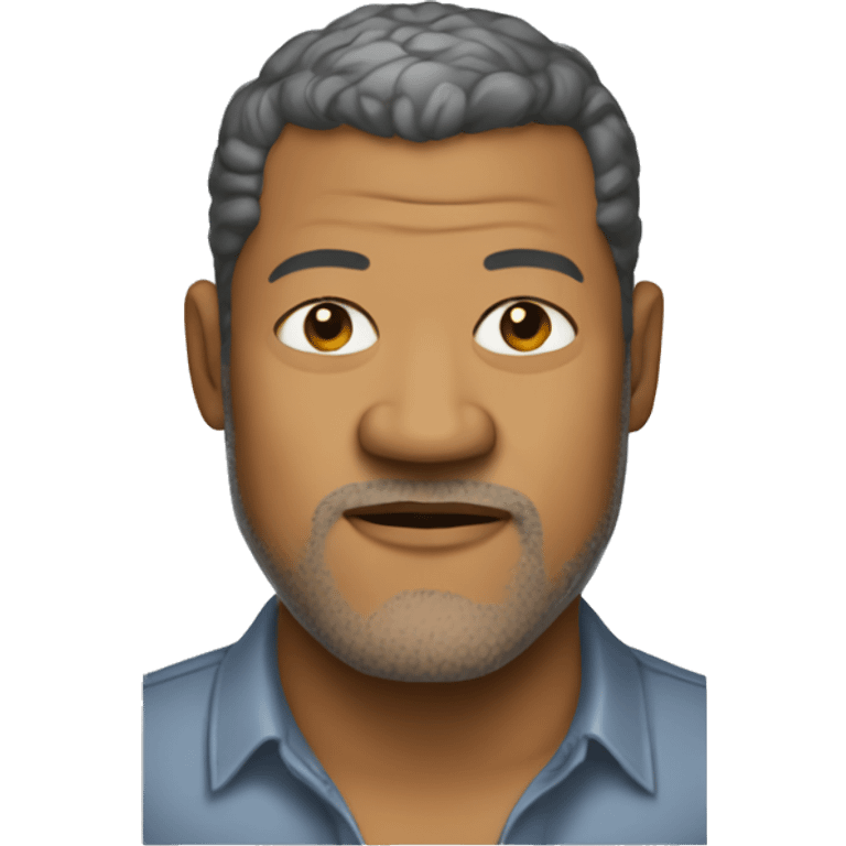 laurence-fishburne wearing shirt emoji