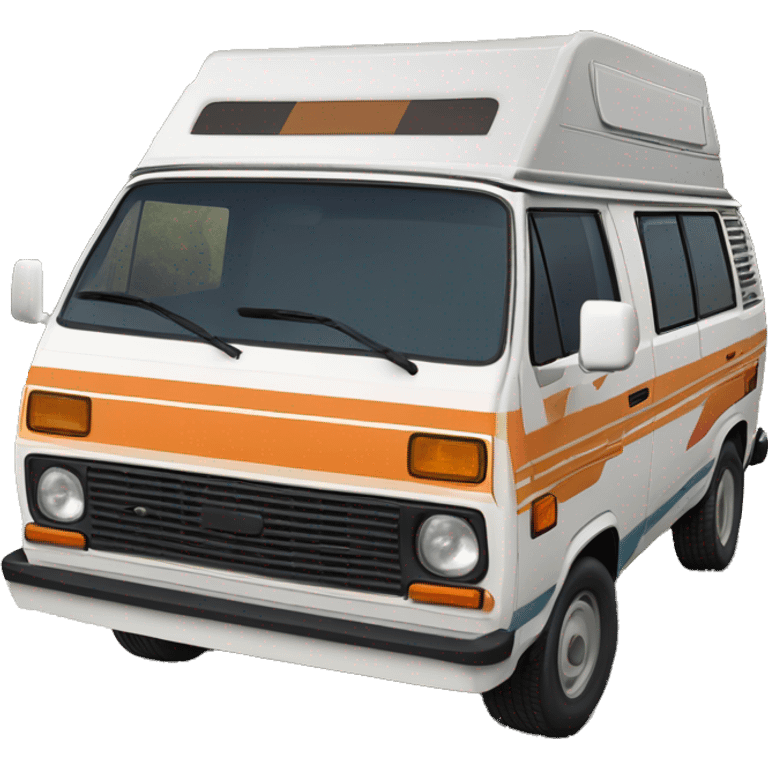 1985 Vanagon Camper, Gulf oil livery, ford f150 emoji