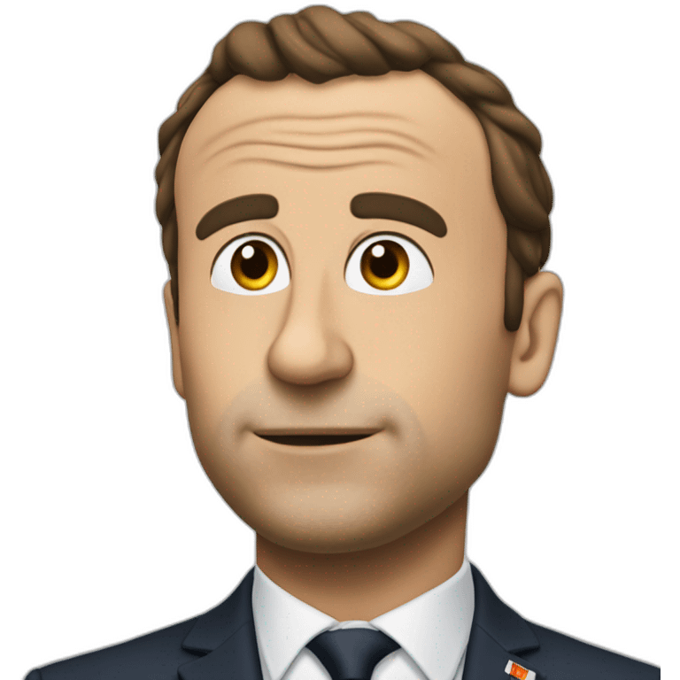 macron qui fume emoji