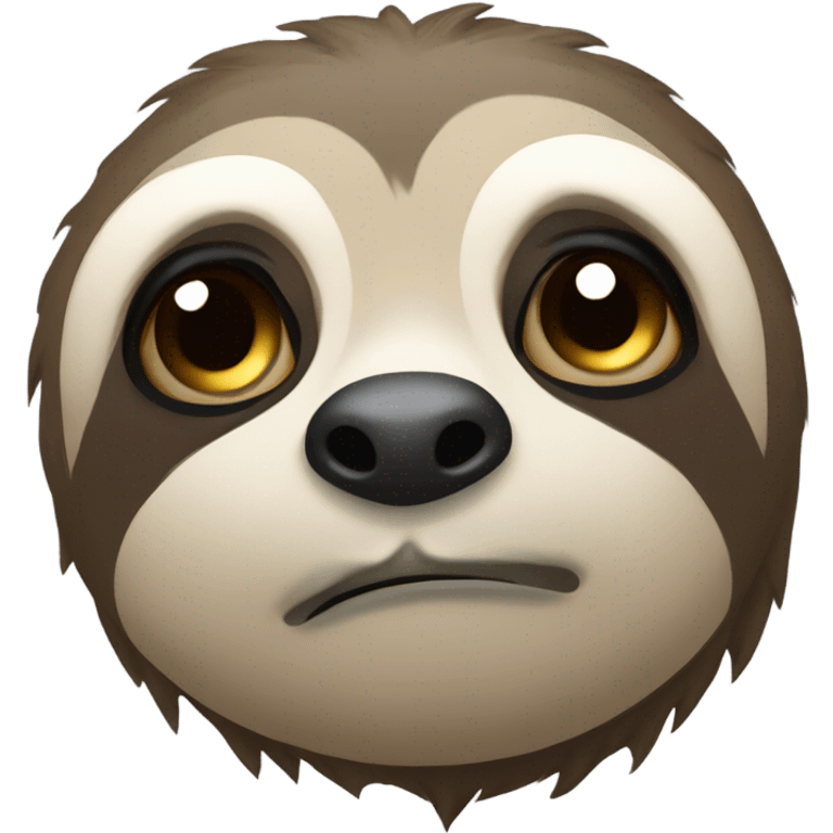 Sloth with tears emoji