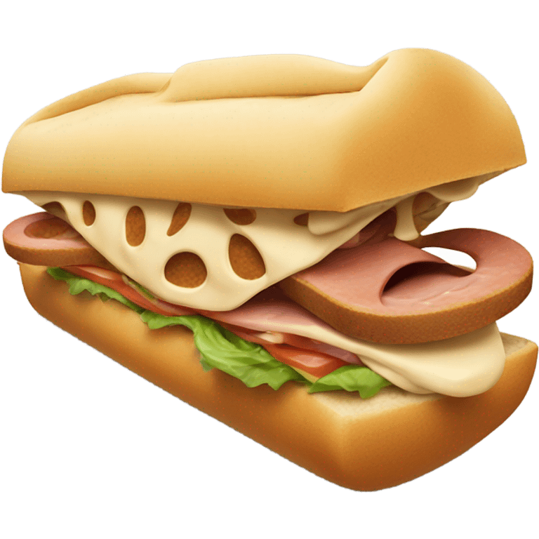 dog eating subway sandwich  emoji