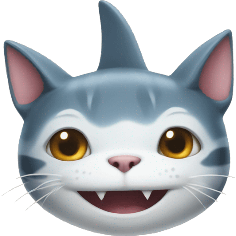 shark cat emoji