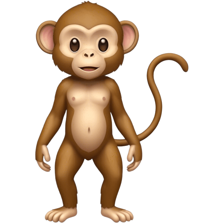 Hip hop  full body monkey emoji