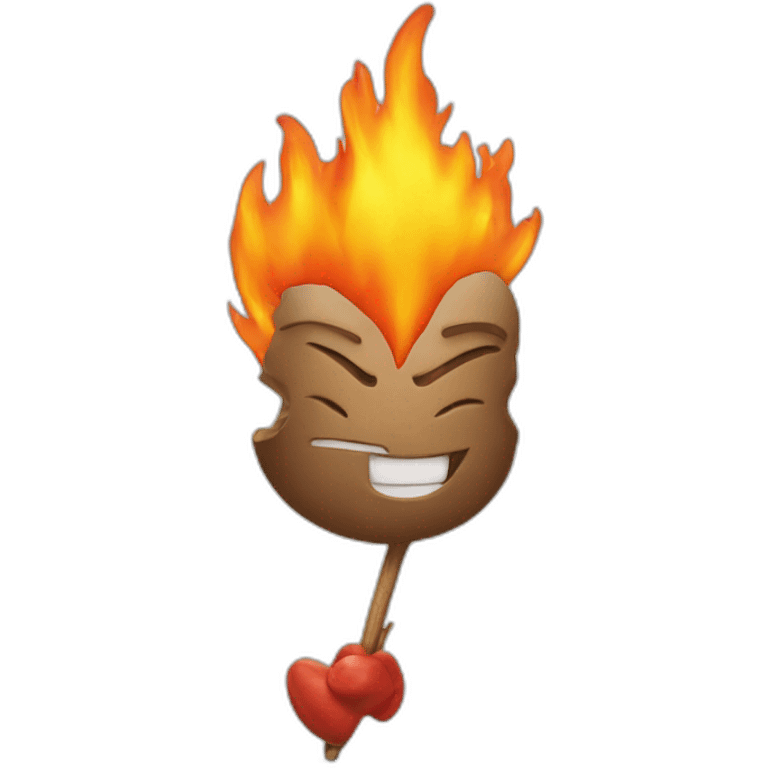 coeur en feu emoji