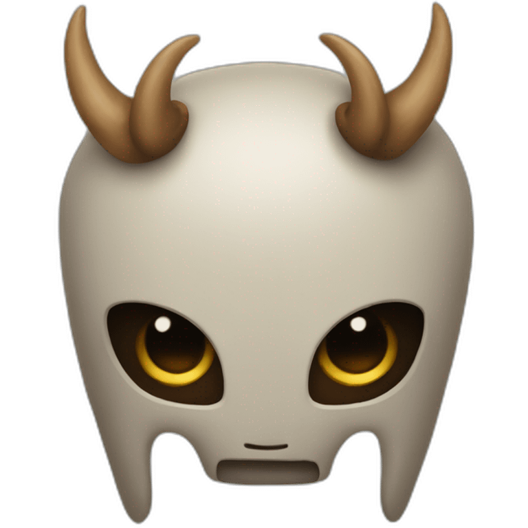 Knee with horns emoji