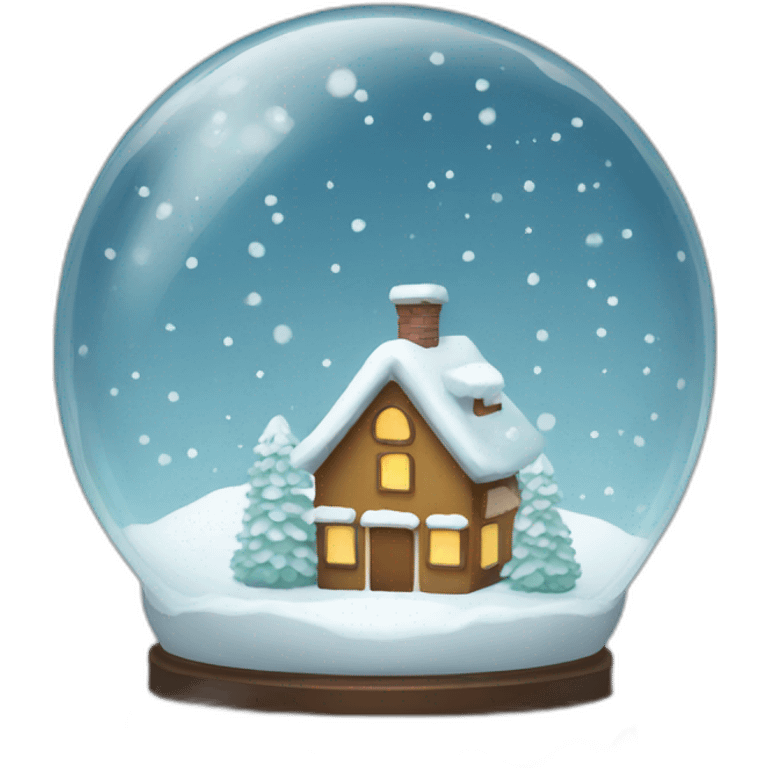 glass snow globe emoji