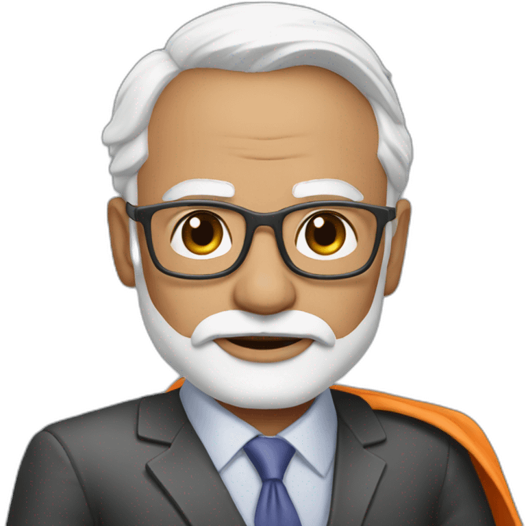 Modi super man emoji