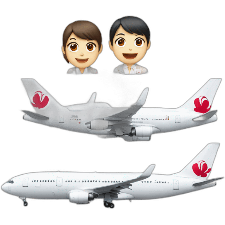 Japan airlines emoji