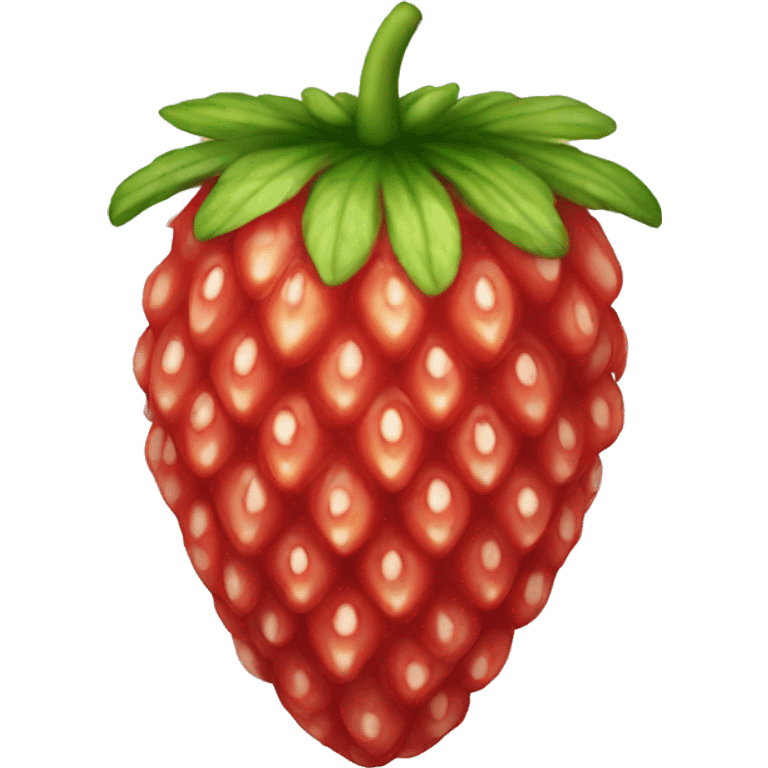 Pineberry emoji