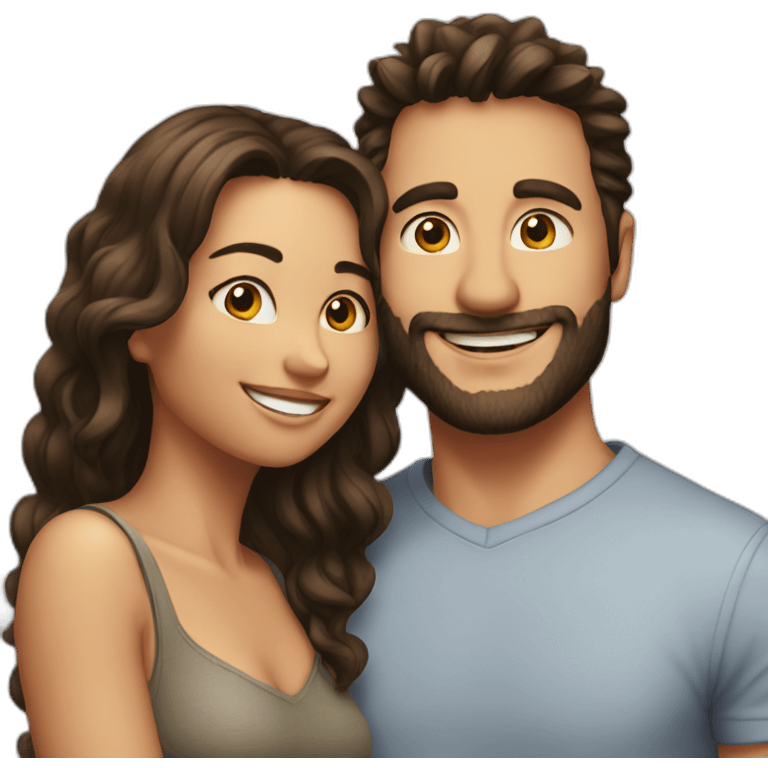 Happy-secret-couple emoji